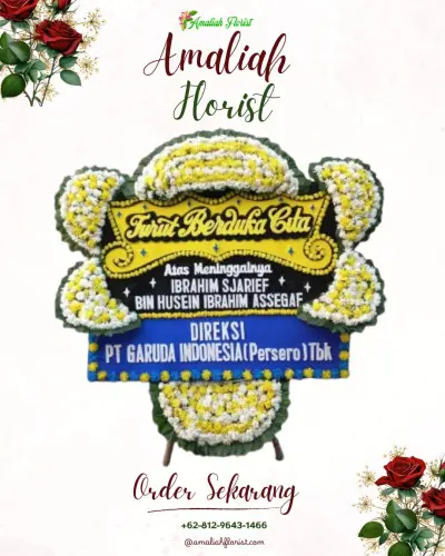 Papan Bunga Duka angsana